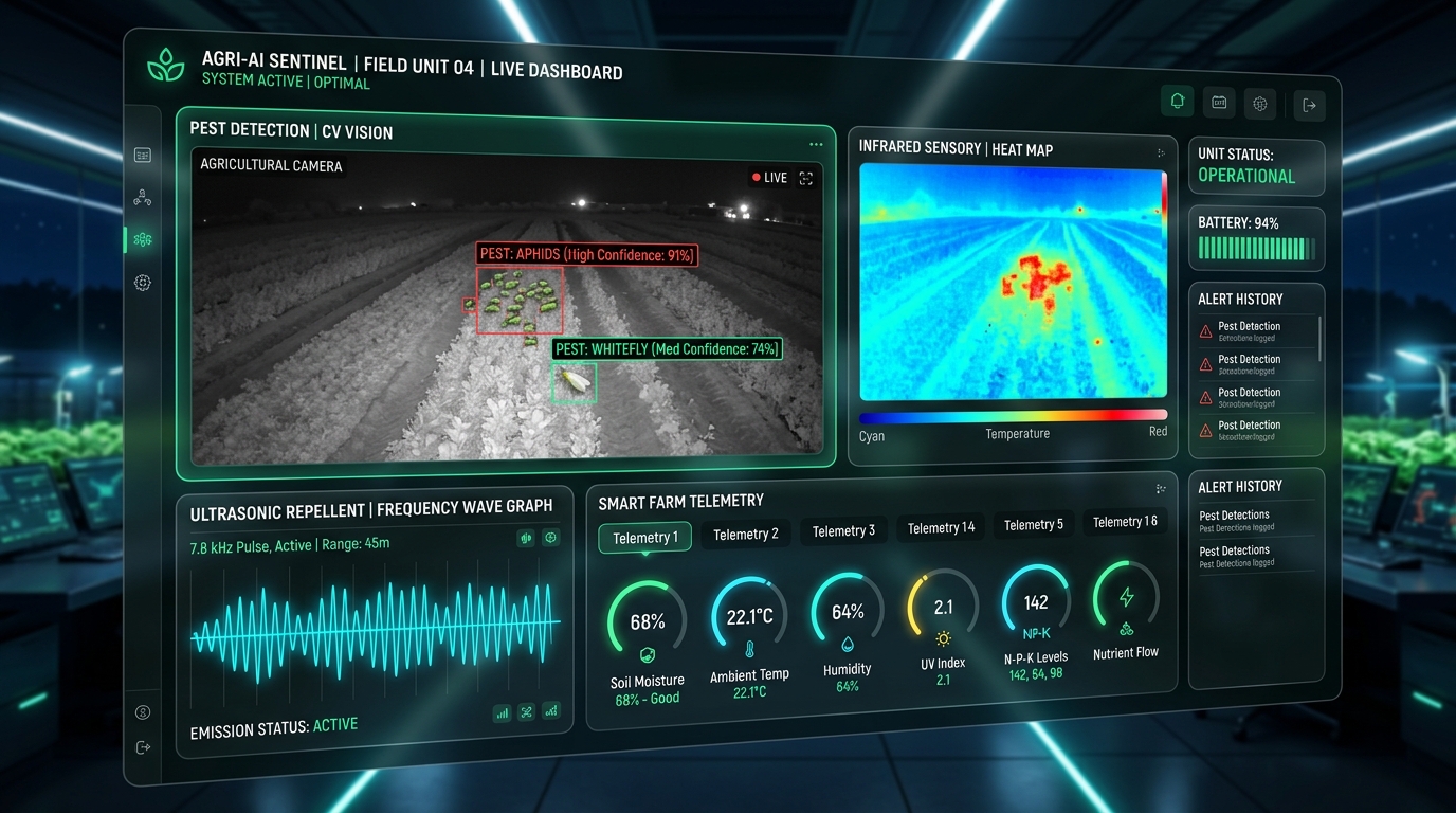 AI Pest Repellent System Preview